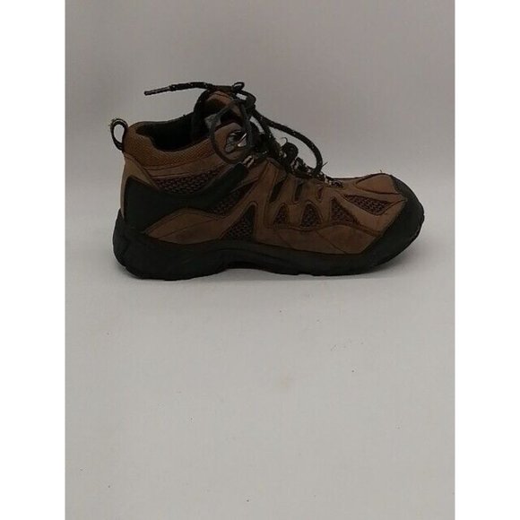 Carolina 4x4 Mens Hiking Boots Brown Leather‎ Waterproof Mid Top Athletic Shoe 6 main image 8